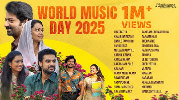 World Music Day 2025 | Malayalam Jukebox | Superhit Songs | Latest Malayalam Hits Collection