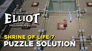The Adventures of Elliot Shrine of Life 7 Puzzle Solution