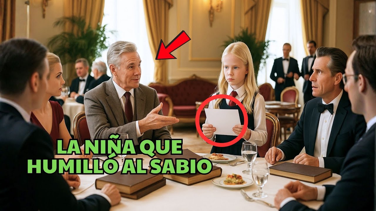 Políglota desafía a la hija de una sirvienta a traducir un idioma raro, sin saber que es una genio.