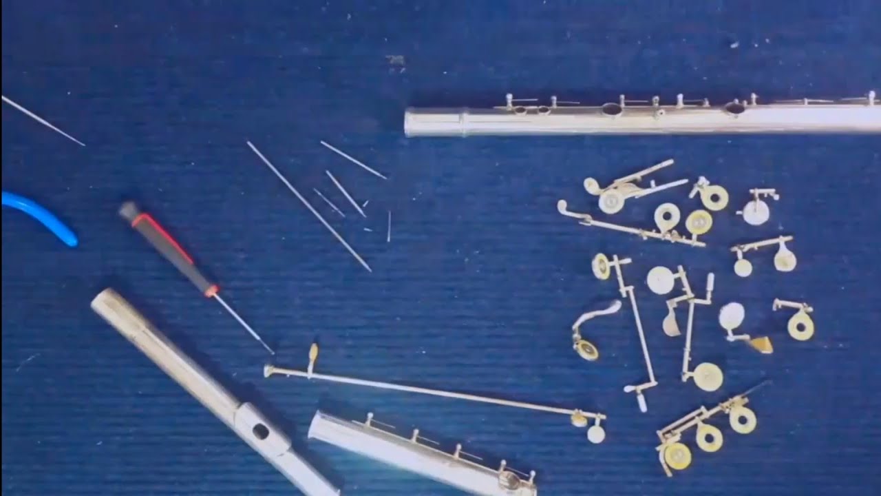 NAKED FLUTE Disassembly of an Altus Open Hole Flute (Hyperlapse