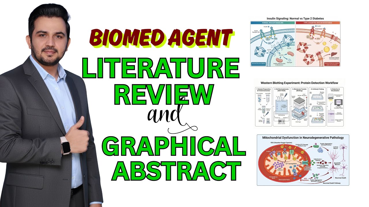 From literature review to Graphical Abstract using AI tool Scispace BioMedical agent