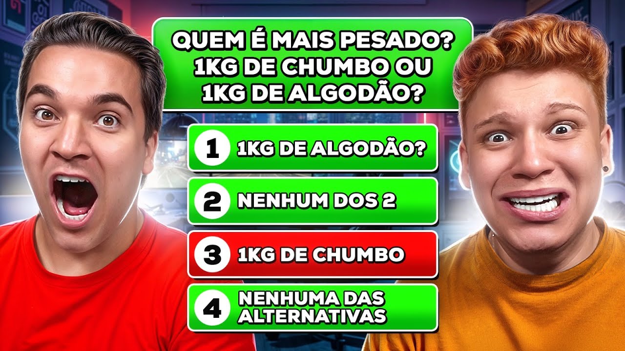 QUEM É MAIS INTELIGENTE SÓ 1% CONSEGUE RESPONDER!