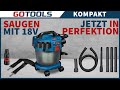 💡 BOSCH Akkusauger GAS 18V-10 - Version 2.0 jetzt auf Rollen + Tragegurt