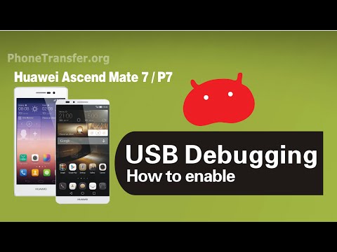 How to Turn on & Enable USB Debugging Mode on Huawei Ascend Phone with EMUI 3