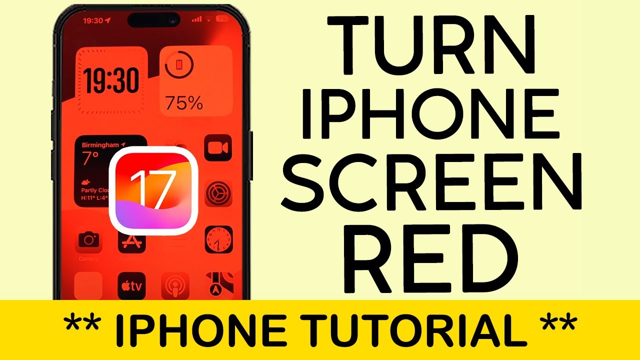 How To Change IPhone Screen To Red On IPhone 15 Pro Max IOS 17 2024 how-to-change-iphone-screen-to-red-on-iphone-15-pro-max-ios-17-2024