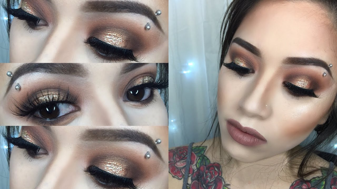 Coachella Makeup Tutorial Morphe 350 Halo Eye Makeupbyngoc YouTube