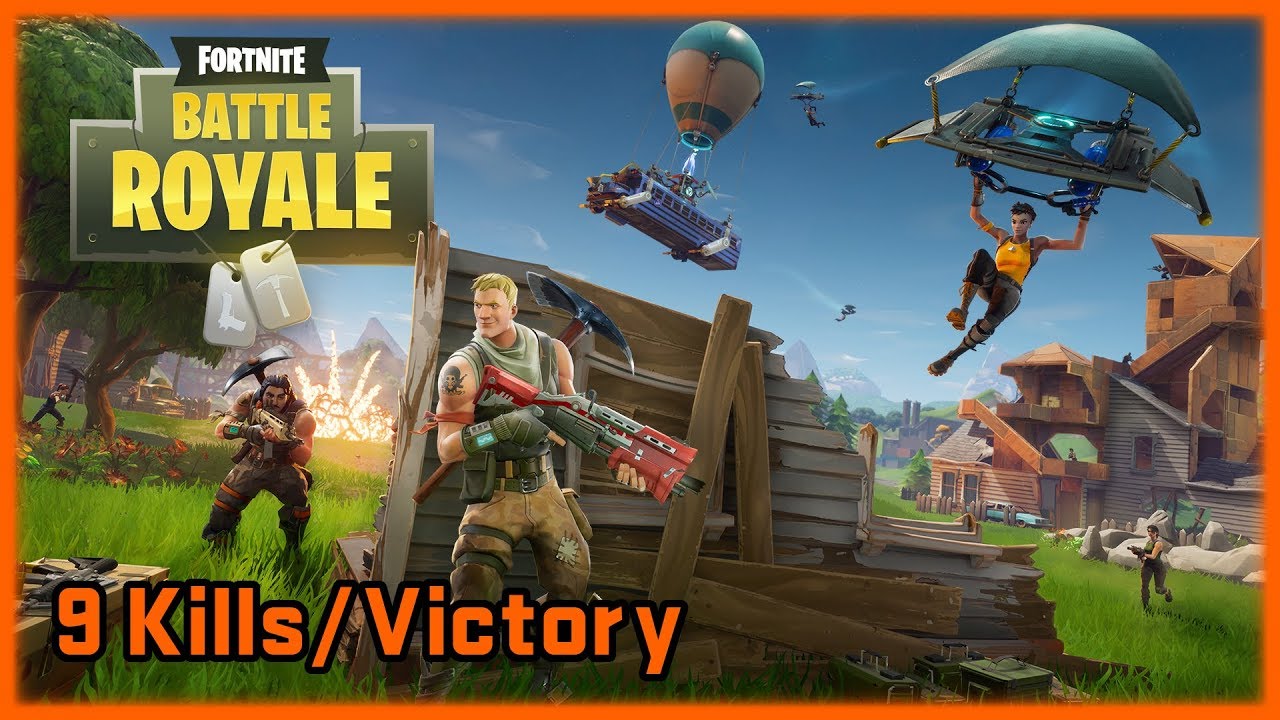 Fortnite Battle Royale Gameplay (Victory/9 Kills, no ... - 1280 x 720 jpeg 192kB