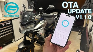 CFMOTO Ibex 800T - OTA Update That Fixes MCU Failure!