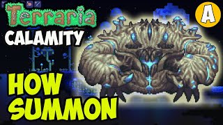 Terraria Calamity Mod 1.4.4.9 How To Summon CRABULON BOSS / Terraria how get Crabulon spawner