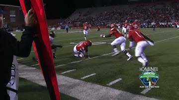 Bowling Green Incredible "Tip Drill" Interception vs. Idaho