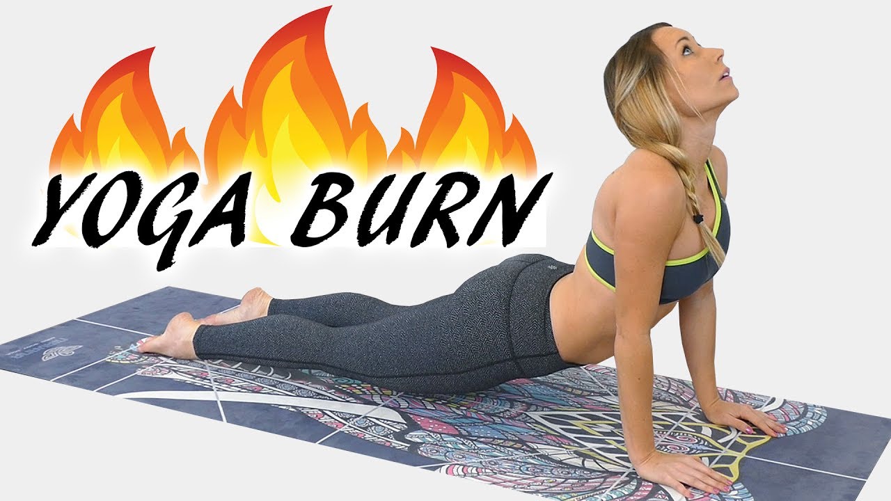 Feel the Yoga Burn with Becca | Total Body Workout 20 Minutes, Beginners Home Fitness, Weight Loss