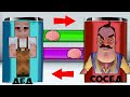 Я ПОМЕНЯЛСЯ МОЗГАМИ С ПРИВЕТ СОСЕД В МАЙНКРАФТ hello neighbor MINECRAFT