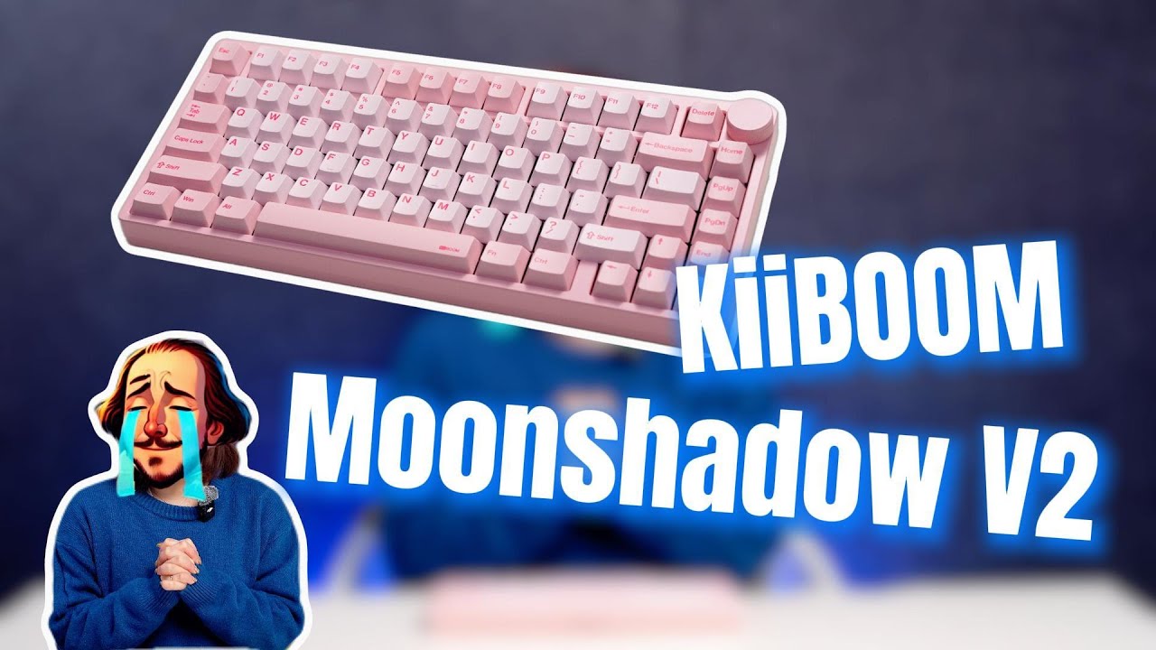 KiiBoom MoonShadow🌙 V2 Mechanical Keyboard (The Beauty of Ball