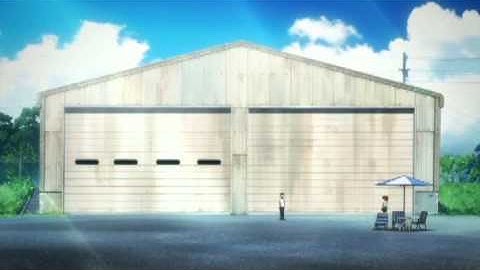[Robotics;Notes] Akiho opens the hangar