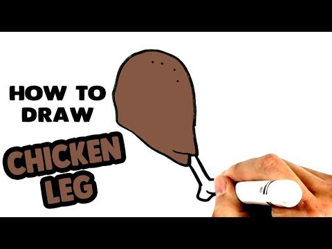 Featured image of post Cartoon Chicken Drumstick Drawing Lovepik provides 6700 chicken drumstick photos in hd resolution that updates everyday you can free download for both personal and commerical use