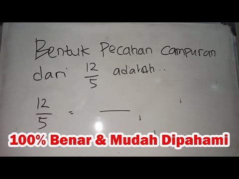 Video: Apakah bentuk pecahan lima perlapan belas?