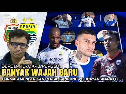 Persib Rotasi Pemain! Inilah Line Up Persib Bandung vs Bhayangkara FC Diliga 1 Pekan 32!