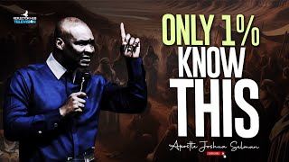 MANY PEOPLE DON'T KNOW THAT GOD'S IDEA MAY BE THIS FOR YOU - APOSTLE JOSHUA SELMAN by Reflector Hub Tv 2,317 views 3 days ago 25 minutes