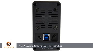 StarTech.com Dual-Bay Hard Drive Enclosure - USB 3.0 to SATA III 6Gbps with RAID and UASP Supports