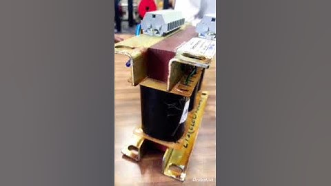 PT(potential transformer) input voltage N-230/400,output voltage N-110 #transformation #transformer