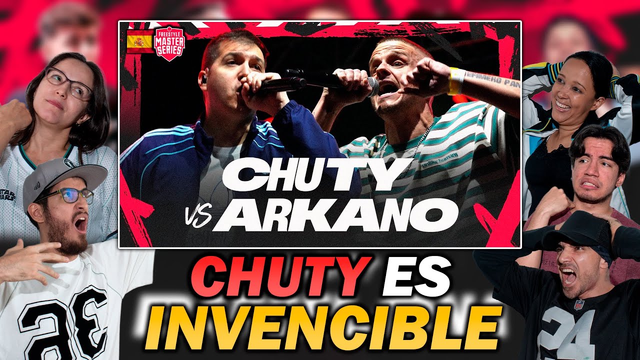 🏆 ¡LA BATALLA POR EL TÍTULO! - COLOMBIANOS REACCIONAN a CHUTY vs ARKANO [FMS ESPAÑA 2026]