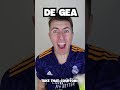 If David De Gea Could Turn Back Time..