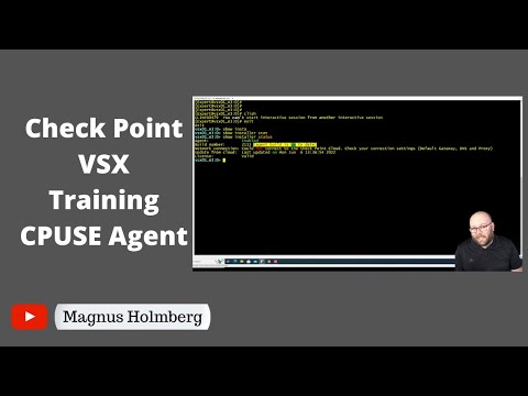 Check Point VSX - Training Lab 8 | CPUSE agent update