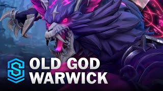 Old God Warwick Wild Rift Skin Spotlight