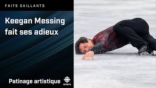 Keegan Messing performe une dernière fois aux Championnats du monde