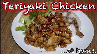 Teriyaki chicken | Copycat Sarku Japan (Mall Food Court style) 4K