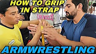 HOW TO PLAY ARMWRESTLING IN STRAP | BY LAXMAN SINGH BHANDARI | ROYAL SPORTS CLUB | @jaskiratsingh19