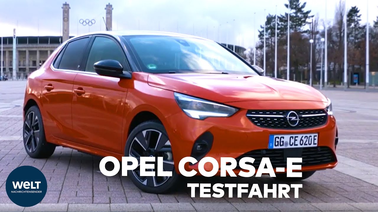Opel Corsa-E  Welt Drive Testfahrt 