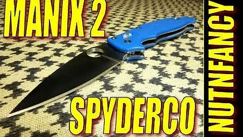Spyderco Manix 2:  "Sprint to Perfection" by Nutnfancy
