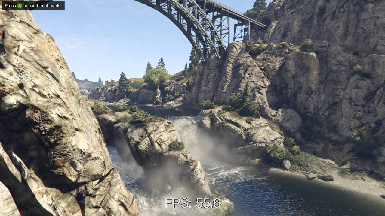 Grand Theft Auto V - Benchmark - YouTube