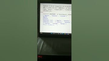 create a list in python. #shorts #viral