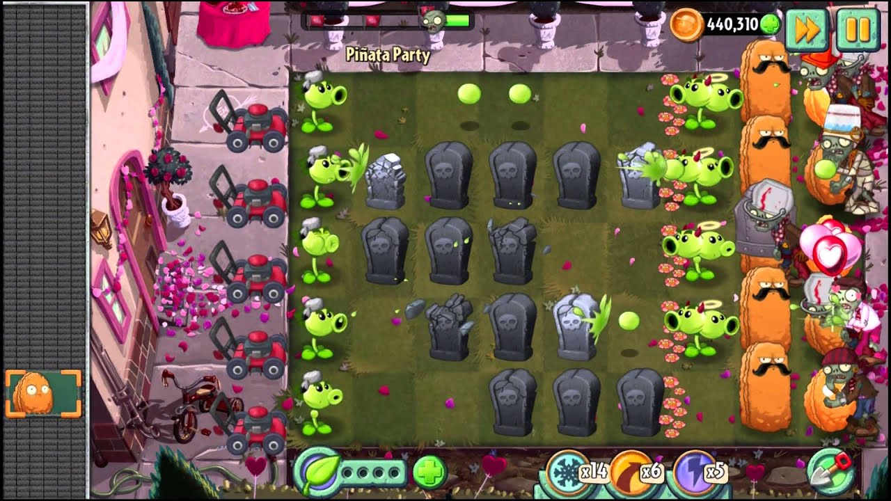 Plants vs Zombies 2 - Gameplay Walkthrough #24 - YouTube