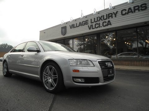 2008 Audi A8L in review - Village Luxury Cars Toronto