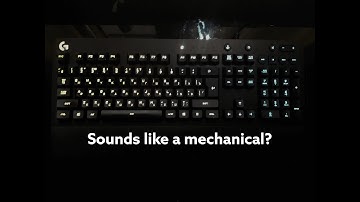 Logitech G213 Sound Test - TypeRacer(Index finger typing) | ComputersForLife