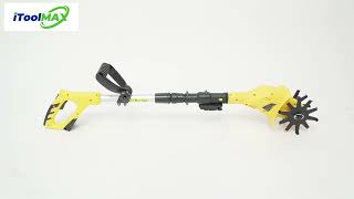 Itoolmax Cordless Tiller Cultivator Installation