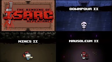 [60 fps] the Binding of Isaac - NEW LEVELS / FLOORS gameplay from Repentance DLC! [no commentary]