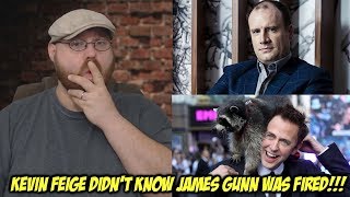 Kevin Feige Didn't Know James Gunn was Fired!!!