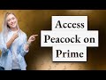 Is peacock channel on amazon prime