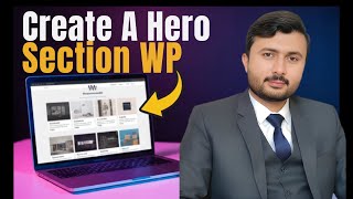 How to create a hero section in Elementor WordPress website