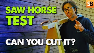 The Saw Horse  An Apprentice Carpenter Test