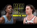 Memphis Grizzlies vs Chicago Bulls Full Game Highlights – March 16, 2026 | NBA Season