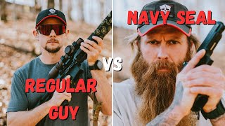 Pistol & Rifle Competition | Navy SEAL Vs. Regular Guy Part 1