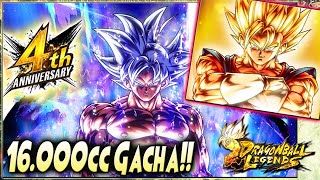 🔥 APAKAH GACHA X INI DAPET ULTRA & GOKU MUI 🗿 16.000cc GACHA!! - DragonBall Legends