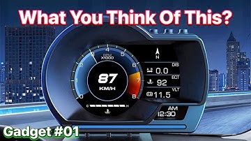 First Look At Wiiyii Car HUD Head Up Display (Gadget #01)