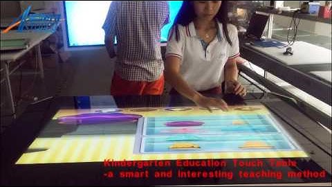 Astouch kindergarten teaching multi touch table