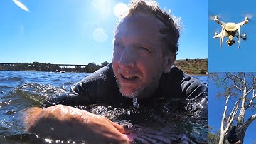 Drone recovery - from tree, on island, in reservoir